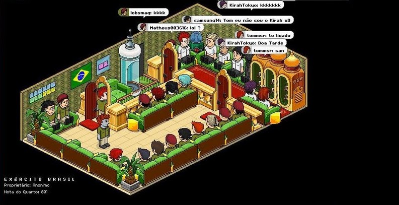 Exército Brasileiro Habbo - Boa tarde militares, boa tarde