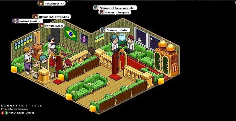 🕹 Hoje é o dia do nosso Evento - Exército Brasileiro Habbo